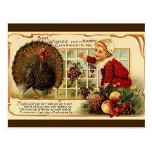 Vintage Thanksgiving Postcard