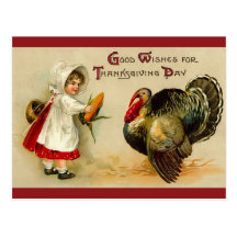 Vintage Thanksgiving Postcard