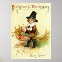 Vintage Thanksgiving Poster