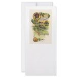 Vintage Thanksgiving Rack Card Template