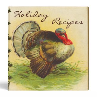 Vintage Thanksgiving Recipe Binder