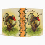 Vintage Thanksgiving Recipe Binder