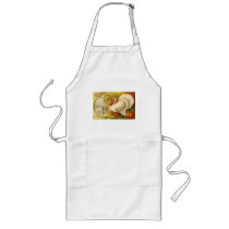 Vintage Thanksgiving Turkey Long Apron