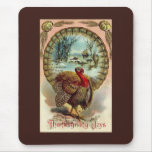 Vintage Thanksgiving Turkey Mousepad