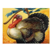 Vintage Thanksgiving Turkey Post Cards