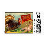 Vintage Thanksgiving Turkey Postage