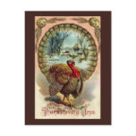 Vintage Thanksgiving Turkey Postcard