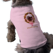 Vintage Thanksgiving Turkey Wreath pet clothing