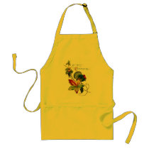 Vintage Thanksgiving-Wishes Apron