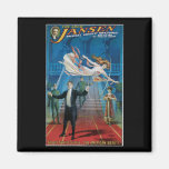 Vintage The Great Jansen Advertising Poster Magnets