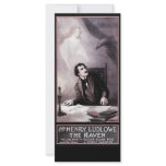 Vintage The Raven Theatrical Personalized Rack Card