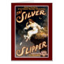 Vintage The Silver Slipper, Theatrical Poster Card