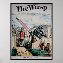 Vintage The Wasp Print