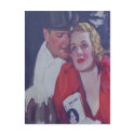 Vintage Theatre Date postcards by archemedes Vintage Theatre Date postcards