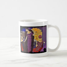 Vintage Three Friends Coffee Mugs