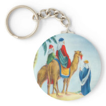 Vintage Three Wise Men Keychain