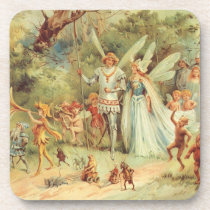 Vintage Thumbelina and Prince Wedding in Forest