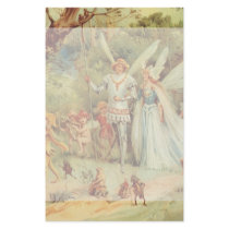 Vintage Thumbelina and Prince Wedding in Forest