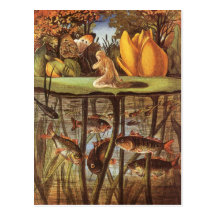 Vintage Thumbelina Fairy Tale; Eleanor Vere Boyle Postcard