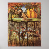 Vintage Thumbelina Fairy Tale; Eleanor Vere Boyle Posters