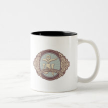 Vintage Tibetan OM Logo Mugs