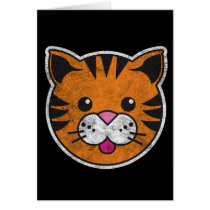 Vintage Tiger Greeting Cards