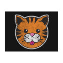 Tigre do vintage cartées postais