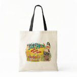 Vintage Tiki Hut Funny Bag