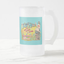 Vintage Tiki Hut Funny Mugs