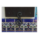 Vintage Tile & Iron Swirl cards