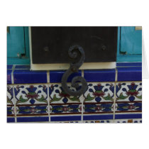 Vintage Tile & Iron Swirl cards by JuJuGardens Vintage Tile & Iron Swirl cards