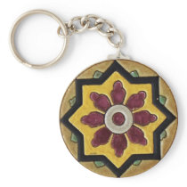 Vintage Tile Keychains