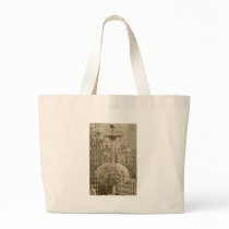 VINTAGE TIME SQUARE CANVAS BAGS
