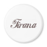 Vintage Tirana Refrigerator Magnet