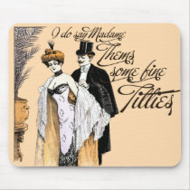 Vintage Titties Mousepad