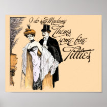 Vintage Titties Print