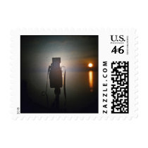 Vintage TLR Camera Portrait TTV Stamps