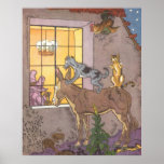 Vintage Town Musicians of Bremen by Hauman posters
