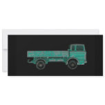 Vintage toy truck photo haulers movers transport invitations