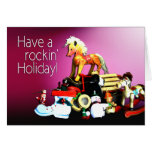 Vintage Toys Rockin' Holiday Card