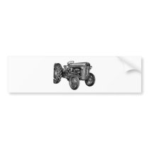 Vintage Tractor bumper stickers