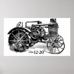 Vintage Tractor from 1919 Poster