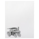 Vintage Tractor Letterhead