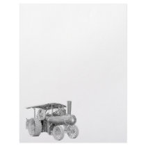 Vintage Tractor Letterhead