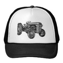 Vintage Tractor Mesh Hats