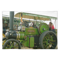 vintage tractor placemats