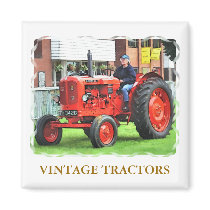 VINTAGE TRACTORS MAGNETS
