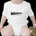 Vintage Train - Black t-shirts