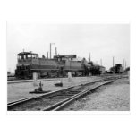 Vintage Train Engine Postcard
