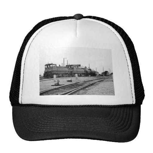 Vintage Train Engine Trucker Hats